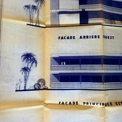 1973 Architectural Blueprints Hotel Te Puna Bel Air Tahiti French Polynesia