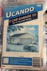 3 UCANDO Plans Work Shop Garage 2 Car & 2 1/2 Car 1994