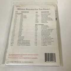 U Can Do It Yourself Children’s Playhouse Blueprints Plans Instructions List