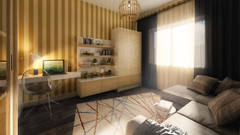 Long House 4 Bed, 3 Bathroom, CAD Blueprints Metric