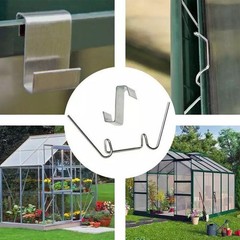 Greenhouse Glass Clips Suitable for Various Applications Weather Resistant