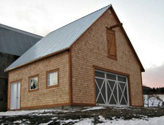 All-Purpose Pole-Barn Blueprints – Three Sets of Ashville Barn Plans (eB-221×3)