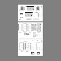 20×40 1-RV Garage — 800 sq ft — PDF Floor Plan — Model 2A