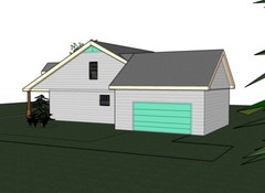 Blanche_1415G-3 siding, 3 bed / 2 bath , 2 car garage, future upstairs, PDF