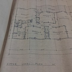 Mid Century Original 1969 Architectural Blueprints Drawings
