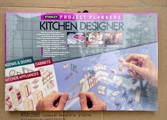 Stanley Project Planners Kitchen Designer Scale Gridboard 1988 90-362 NEW SEALED