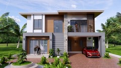 36×23 Feet House Plan 11×7 Meter 3 Bed 3 Baths Terrace Roof (A4 Hard Copy)