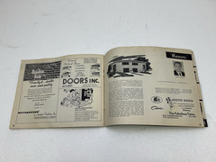 Vintage HOME PLANS BOOK Parade of Homes Mid Century Modern ranch house blueprint