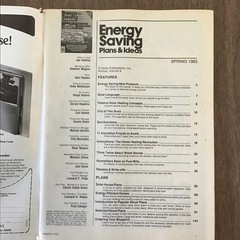1983 Vtg Contemporary Home Floor Plans HOUSE Book SEE INDEX Solar Energy Saving