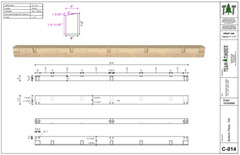 22′ x 46′ Timber Frame Lake Cabin Plan Package