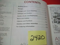 2001 “HOME PLANNERS” GREAT GARAGES, SHEDS & OUTDOOR BUILDINGS 150 PROJECTS VGC