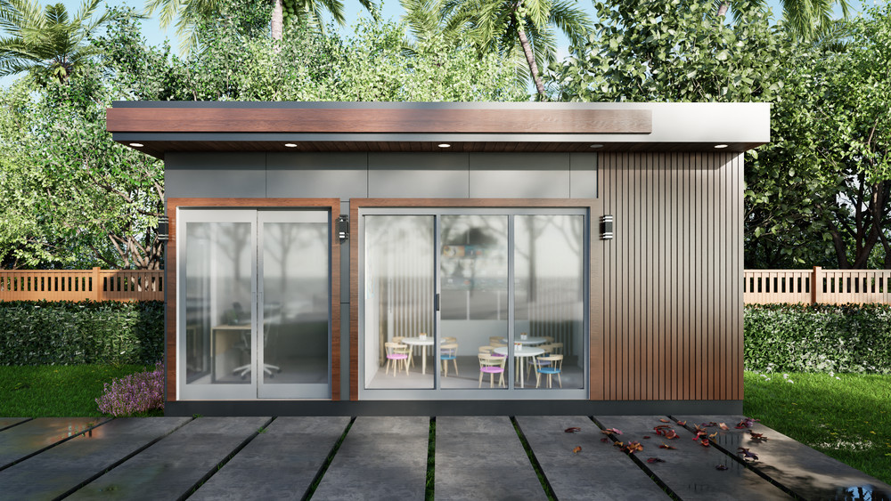 Custom Cabin House Plan 23’11”x12’11” CAD File,PDF (Office or House can use)