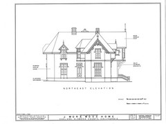 Carpenter Gothic Victorian home, gables, dormers, 5-6 Bedrooms, detailed plans
