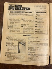 Rodale’s New Shelter Magazine Jan 1981 Heating, Kitchen, Solar, Air Circulator ￼