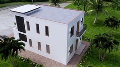 20×30 Duplex House Plan 6×9 Meter 2 Beds 1 Bath Each Floor PDF & A4 Hard Copy