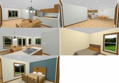 60×50 Apartment with 2-Car 2-RV Garage – PDF FloorPlan – 1,648 sqft – Model 2E