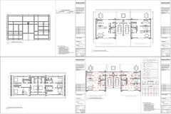 86’x29’ 6 Beds, 8 Baths Double A-Frame House Architecture Plans PDF Download.
