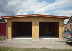 Construction Guide-Wood Frame Garage -DIY Construction Instructions-PDF-Plans