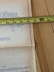 Vintage 1967 Blueprint Civil Engineering Plans Goldblatts Rockford IL