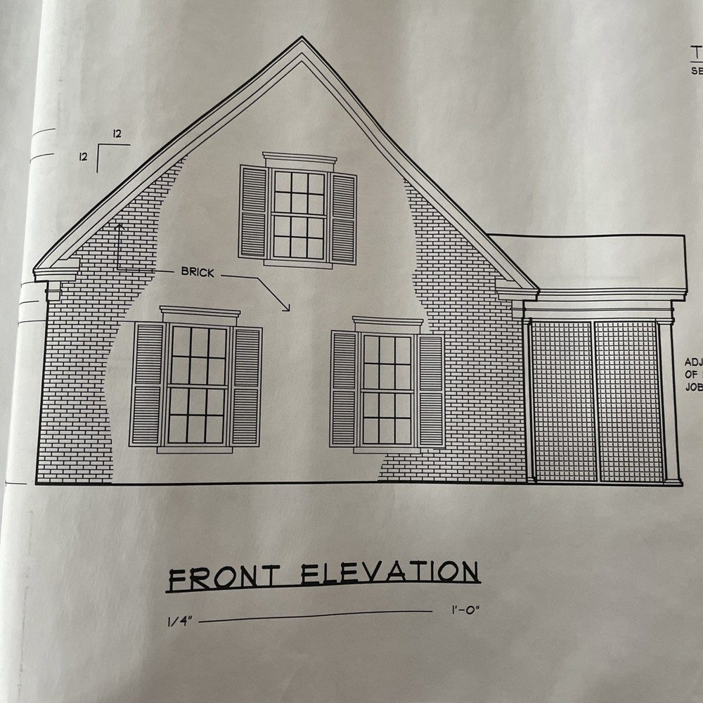 42 x 25 -3 Car Garage with 9’4” interior Ceiling & Walk-up Bonus Building Plans
