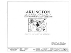 Natchez Antebellum Plantation home – The Arlington – architectural house plans