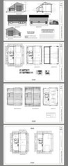 34×42 1 RV Garage – 1 Bedr Apartment – 1,400 sq ft – PDF Floor Plan – Model 2B