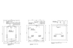 24’X24′- 24’X24′ GARAGE PLANS GAMBREL ROOF 2 CAR PLANS 23-2424-GMB-12