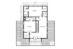 Old Southern Charm Farmhouse Plan 3 bed 3.5 bath (55’x58′) Custom House Plans an