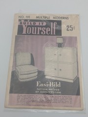 LOT 5 Easi-Bild Build It Yourself Mcm pattern Woodworking Delta Rockwell Stanley