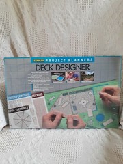 1988 Stanley Deck Designer Project Planner New Opened Complete