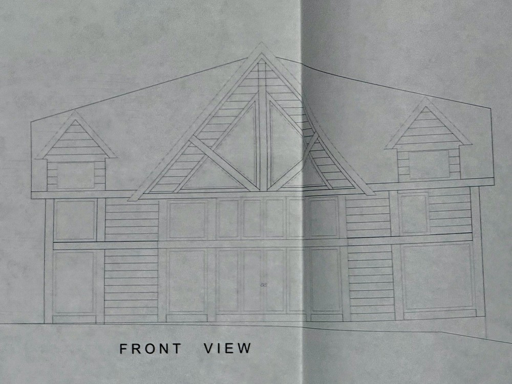 Custom Home Architectural Blueprint Elevation Drawings TAA Group 2010 Plans