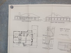 VTG 1940s 1950s Good Housekeeping Mid Century Modern Many Use House Floor Plan