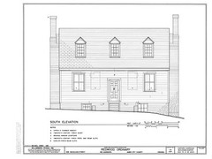 Colonial Williamsburg Timber Framed Cottage – Printed Architectural Plans
