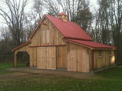 19 Backyard Barn Designs – Complete Pole-Barn Construction Plans (B1)