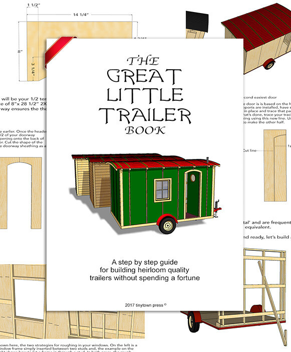 THOW Vardo Caravan Trailer camper PLANS Tiny house on wheels rv by Tinytown!