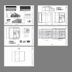46×48 House – 3 Bedroom 2 Bath 1 RV – 1,157 sqft – PDF Floor Plan – Model 3