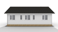 Construction Drawings/ DESIGN / PLANS / Khovajärvi frame house project (KD-94).