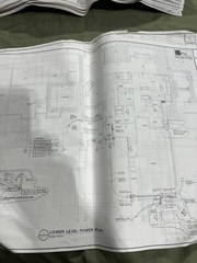 Architectural Blue Print House Remodel & Addition Mercer Island Washington