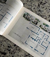 Vintage 1945 Future Homes Co Home Plan Catalog MCM Ranchers 50 Colorful Drawings