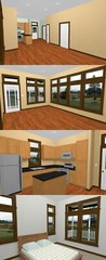 24×30 House — 1 Bedroom 1 Bath — PDF Floor Plan — 720 sq ft — Model 2B