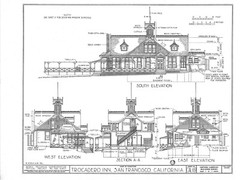 Spacious Victorian country house, huge porch, architectural drawings & details