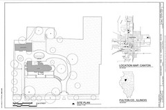HOUSE PLANS – 2 story Prairie style home, Old English details, printed plans
