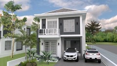 Custom House Plan 6×10.5 Meter 20×35 Feet 3 Beds 3 Baths Hip Roof (A4 Hard Copy)