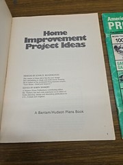 Home Improvement Project Plans Vintage Booklets