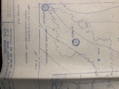 Vintage 1963 Lake Tahoe Alpine Meadows MCM Cabin Blueprints Mid Century