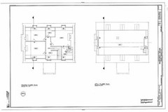 Dutch Colonial stone house, gambrel roof design, PRINTED architectural plans