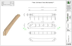 18′ x 24′ 3 Gable Timber Frame Pavilion DIY Building Plans, Downloadable PDF