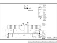 Full Set of single story 3 bedroom house plans 4,840 sq ft
