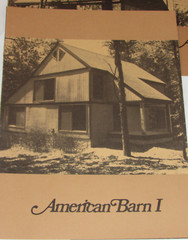 VINTAGE 1976 AMERICAN BARN HABITAT HOMES LAYOUT/SPECS/PRICES! BROCHURES! PHOTOS!