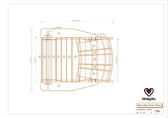 Complete plans + Assembly Manual to make an Adirondack chair from scratch – pdf